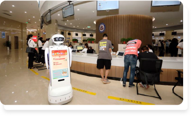星际互动智能机器人服务系统在智慧政务的应用