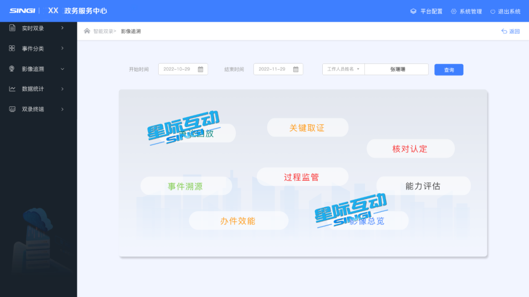 星际互动政务大厅智能预审系统 AI审批 秒办结